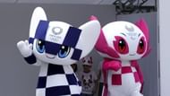 Miraitowa (L) and Someity (R) are the official mascots of the 2020 Tokyo Summer and Paralympic Games